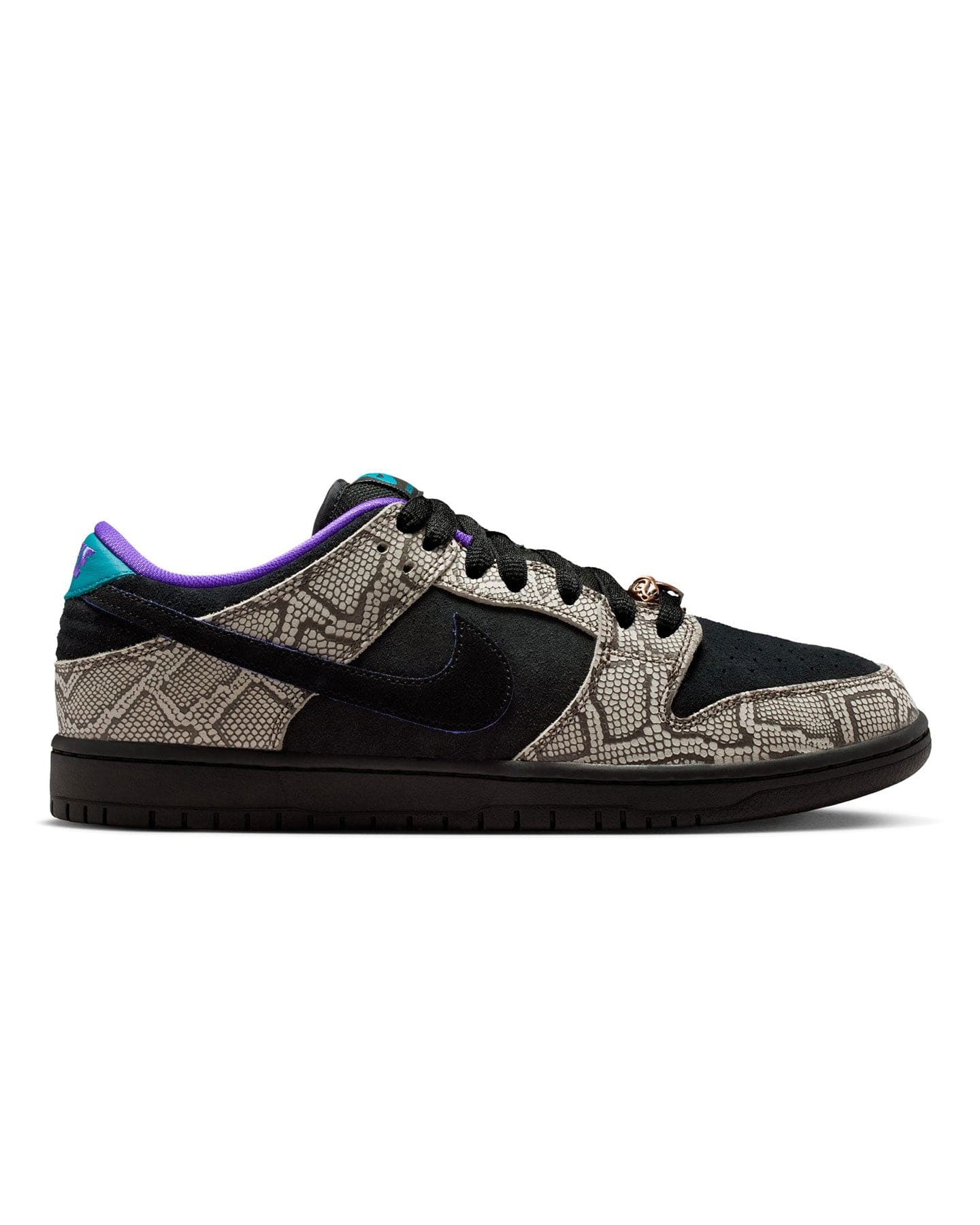 Nike SB Dunk Low Dashawn Jordan - Snake Skin / Black / Fierce Purple - -