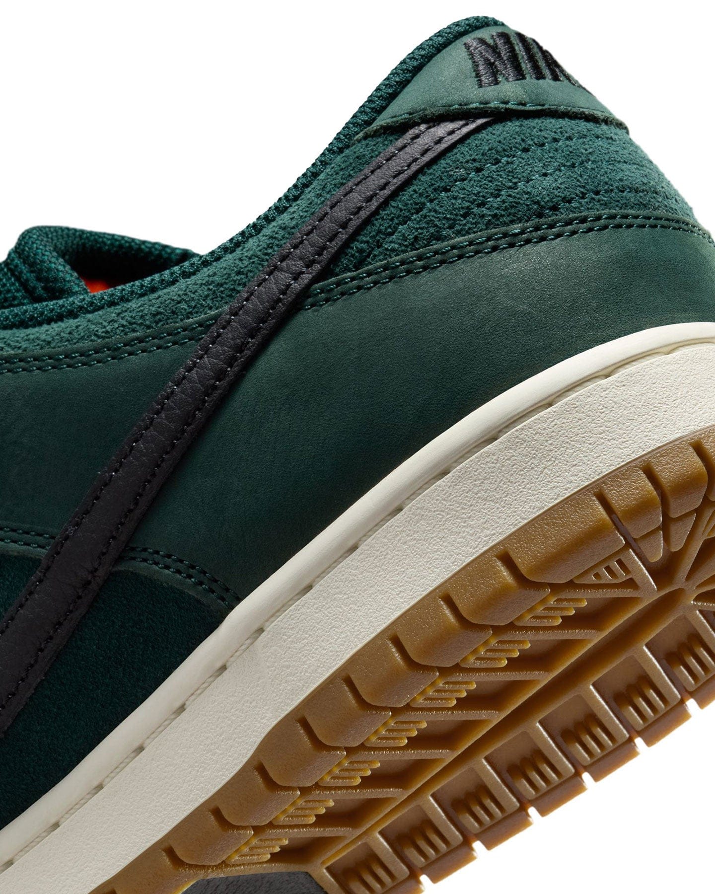 Nike SB Dunk Low Pro ISO - Deep Fir / Black - Fir - Sail - -