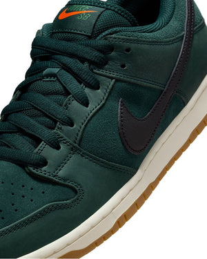 Nike SB Dunk Low Pro ISO - Deep Fir / Black - Fir - Sail - -