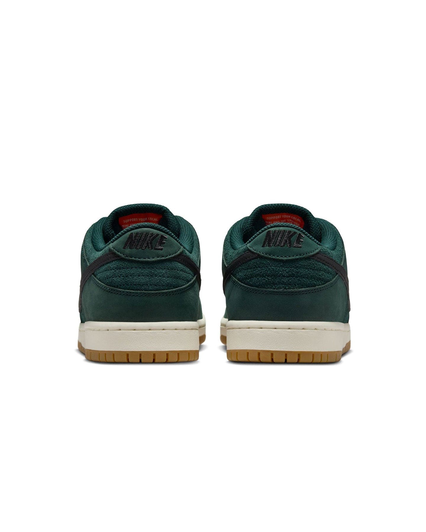 Nike SB Dunk Low Pro ISO - Deep Fir / Black - Fir - Sail - -