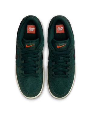 Nike SB Dunk Low Pro ISO - Deep Fir / Black - Fir - Sail - -