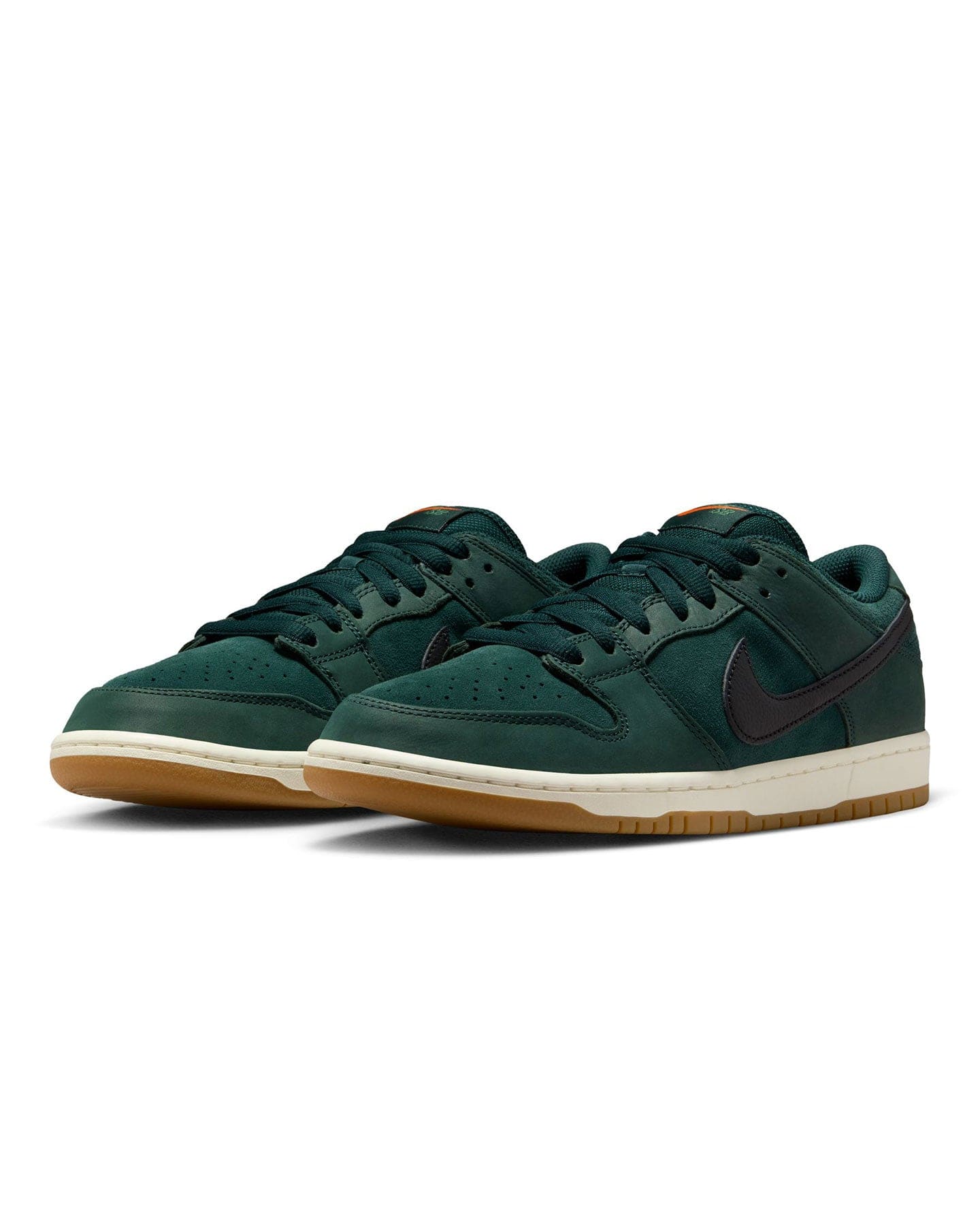 Nike SB Dunk Low Pro ISO - Deep Fir / Black - Fir - Sail - -