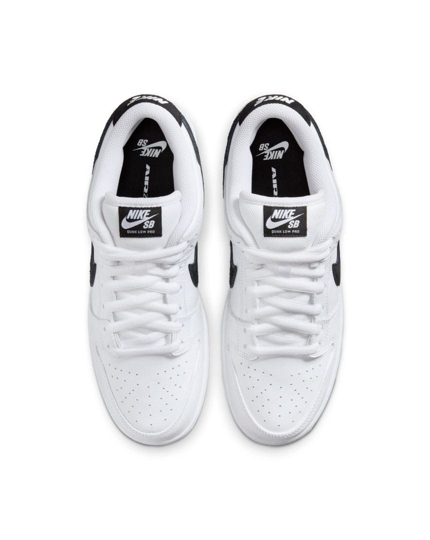 Nike SB Dunk Low Pro - White / Black - White - -