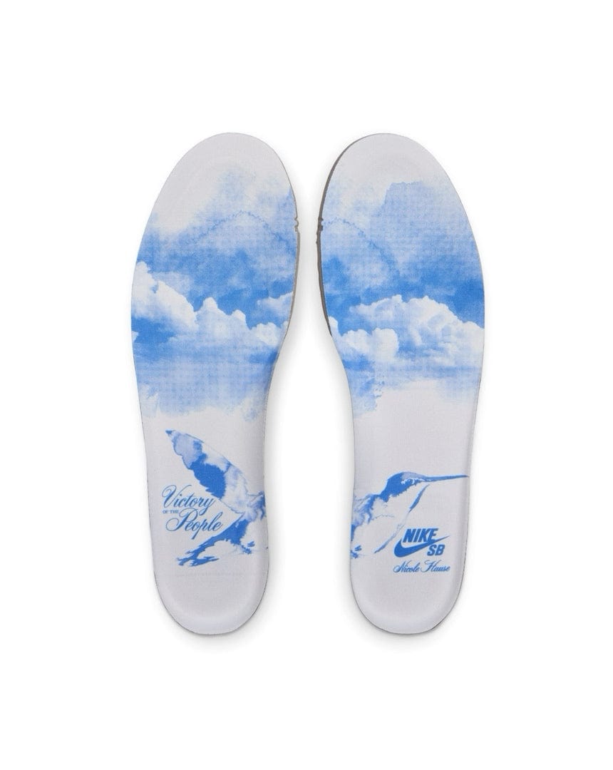 Nike SB Dunk Low Pro X Nicole Hause - White / University Blue - -