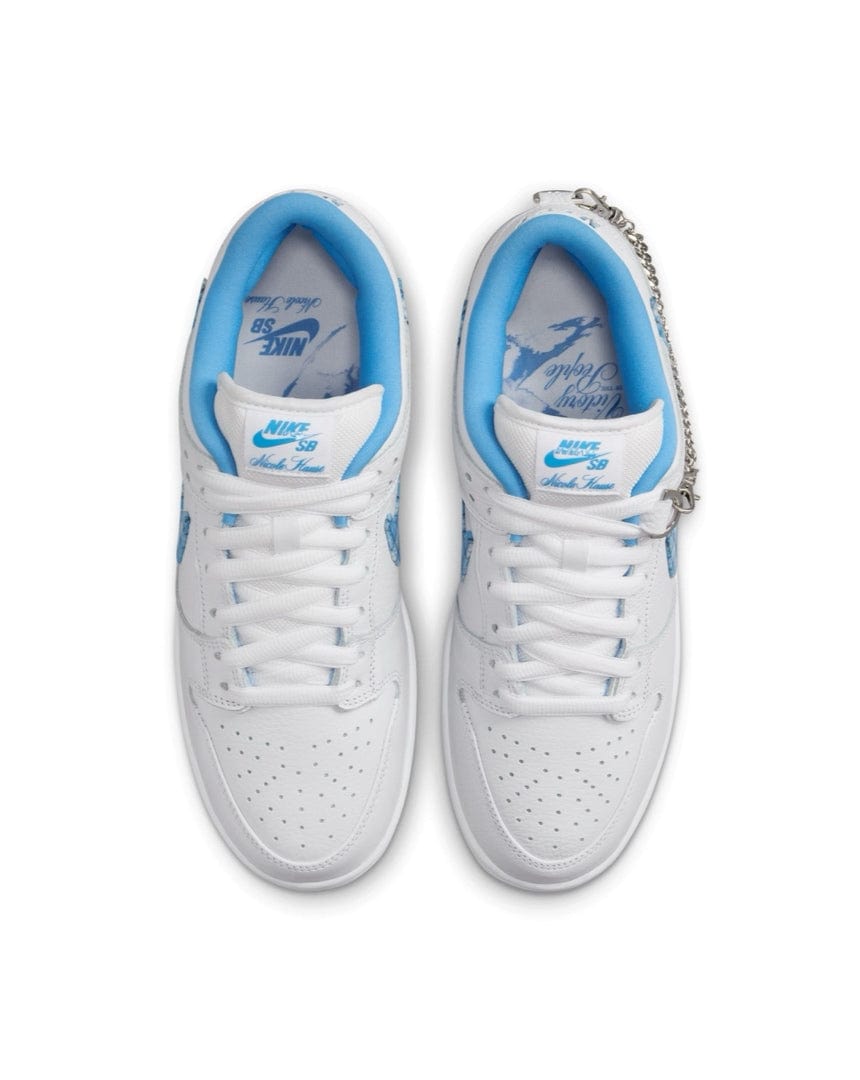 Nike SB Dunk Low Pro X Nicole Hause - White / University Blue - -