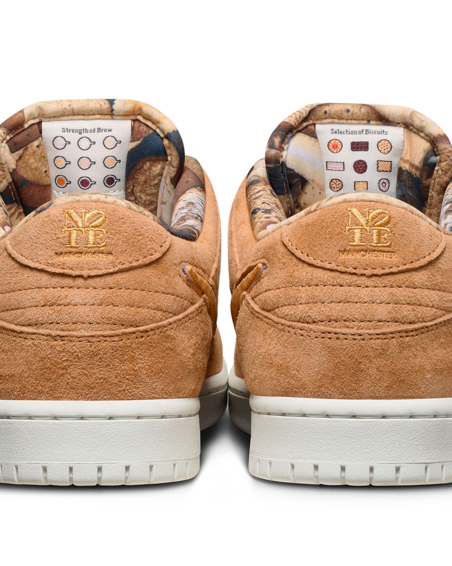 Nike SB Dunk Low Pro x Note Manchester Brew and Biscuits - Flax / Honeycomb - Summit White - Sail - -
