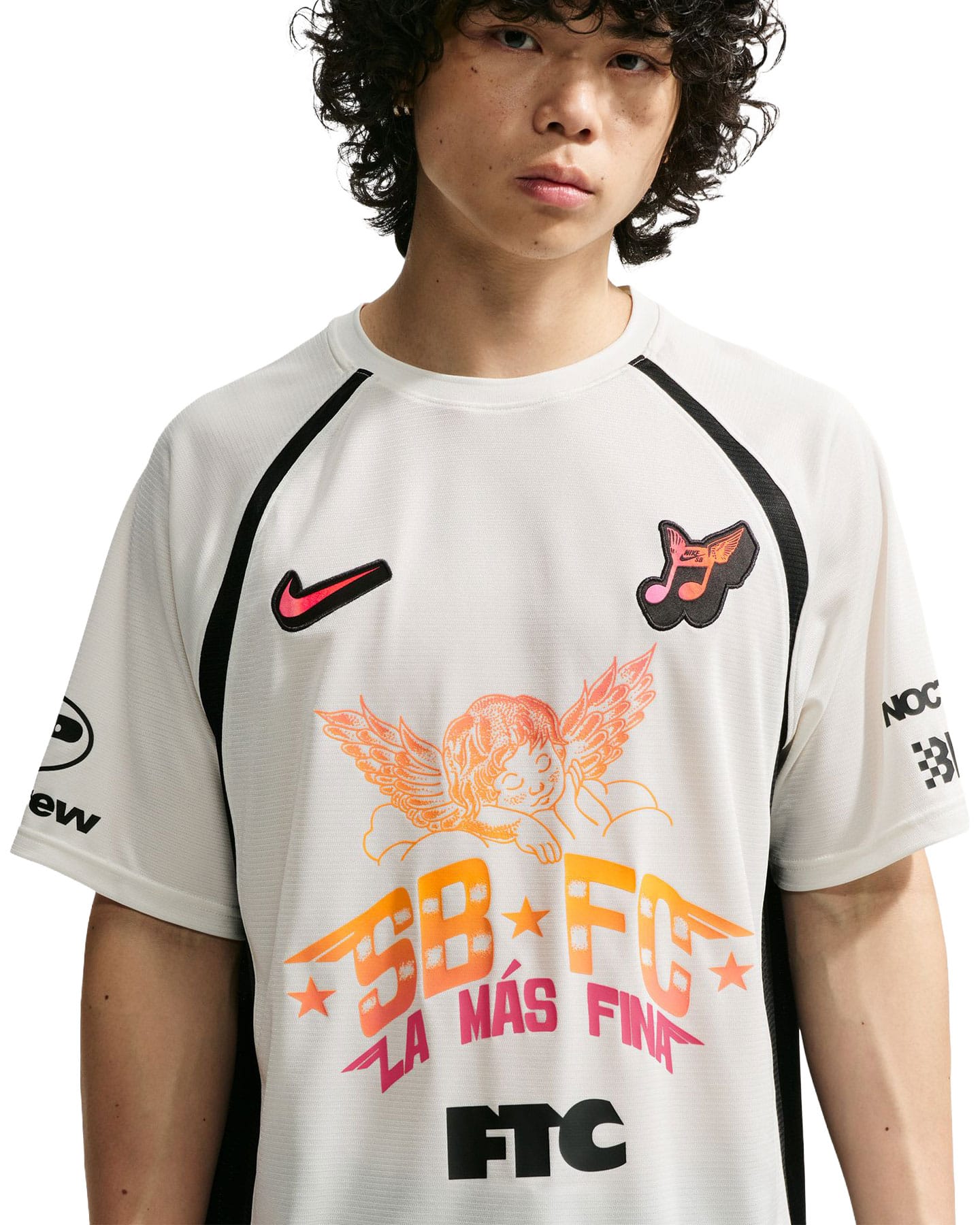 Nike SB FC SS Jersey - Sail / Black - -