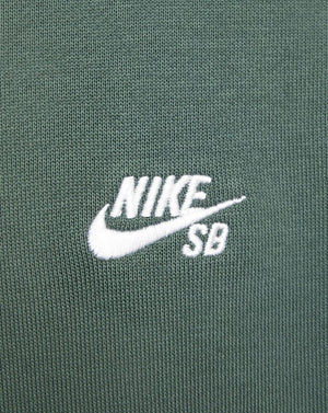 Nike SB Fleece Pullover Hoodie Essential Logo - Vintage Green / White - -