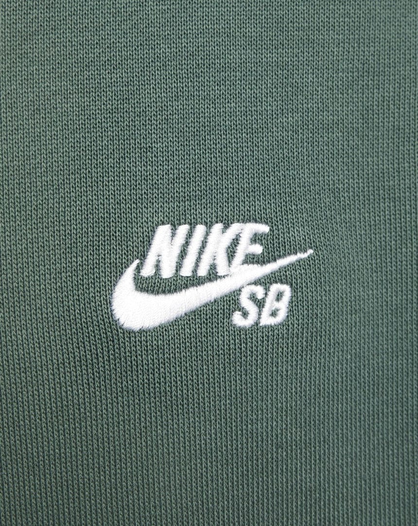 Nike SB Fleece Pullover Hoodie Essential Logo - Vintage Green / White - -