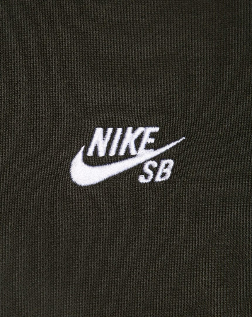 Nike SB Fleece Pullover Skate Hoodie - Sequoia - -