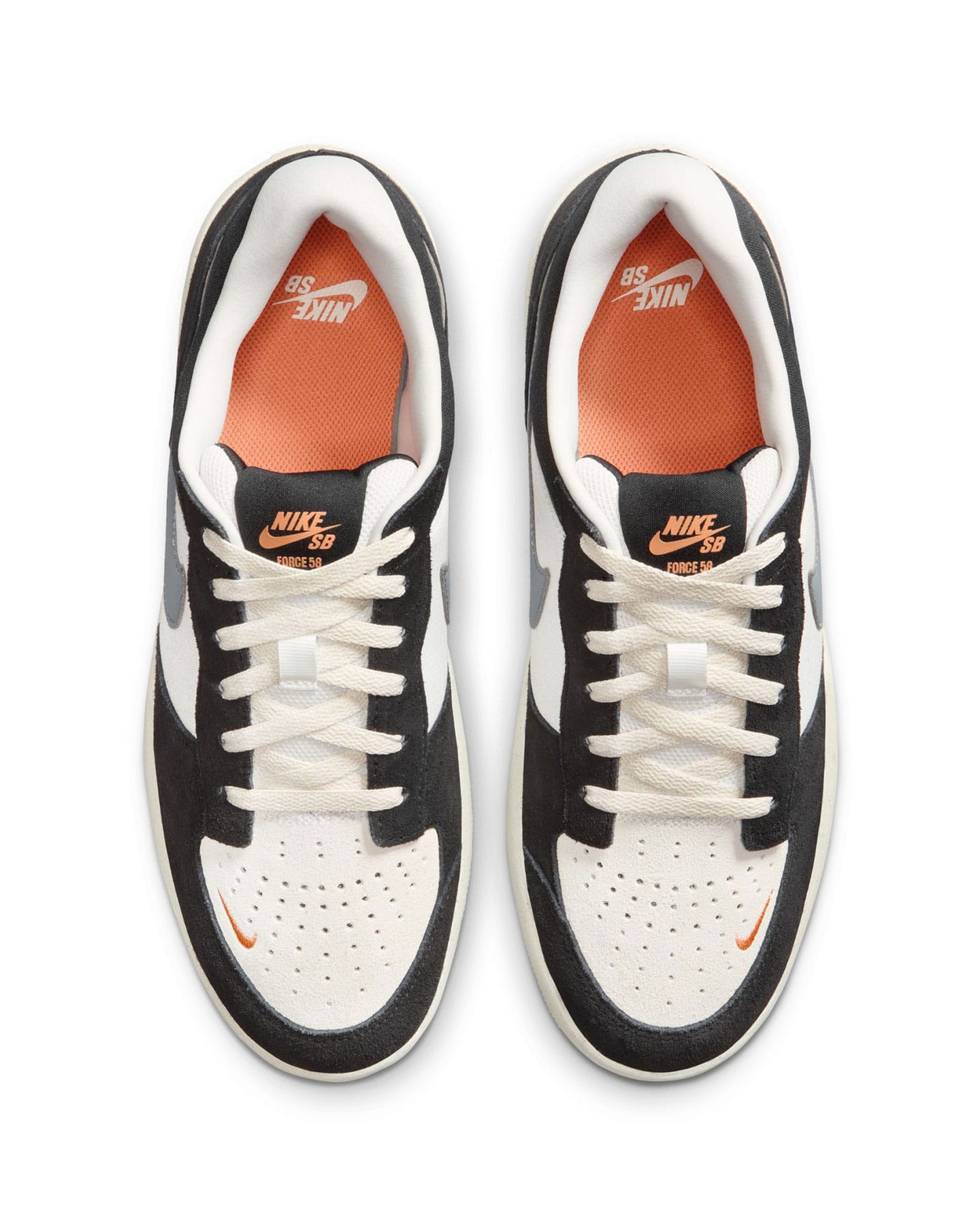 Nike SB Force 58 - Black / Cool Grey - Summit White - Sail - -