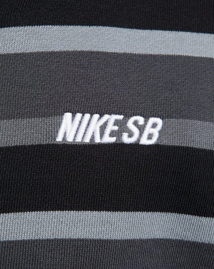 Nike SB Full Zip Stripe Hoodie - Cool Grey / Anthracite - -