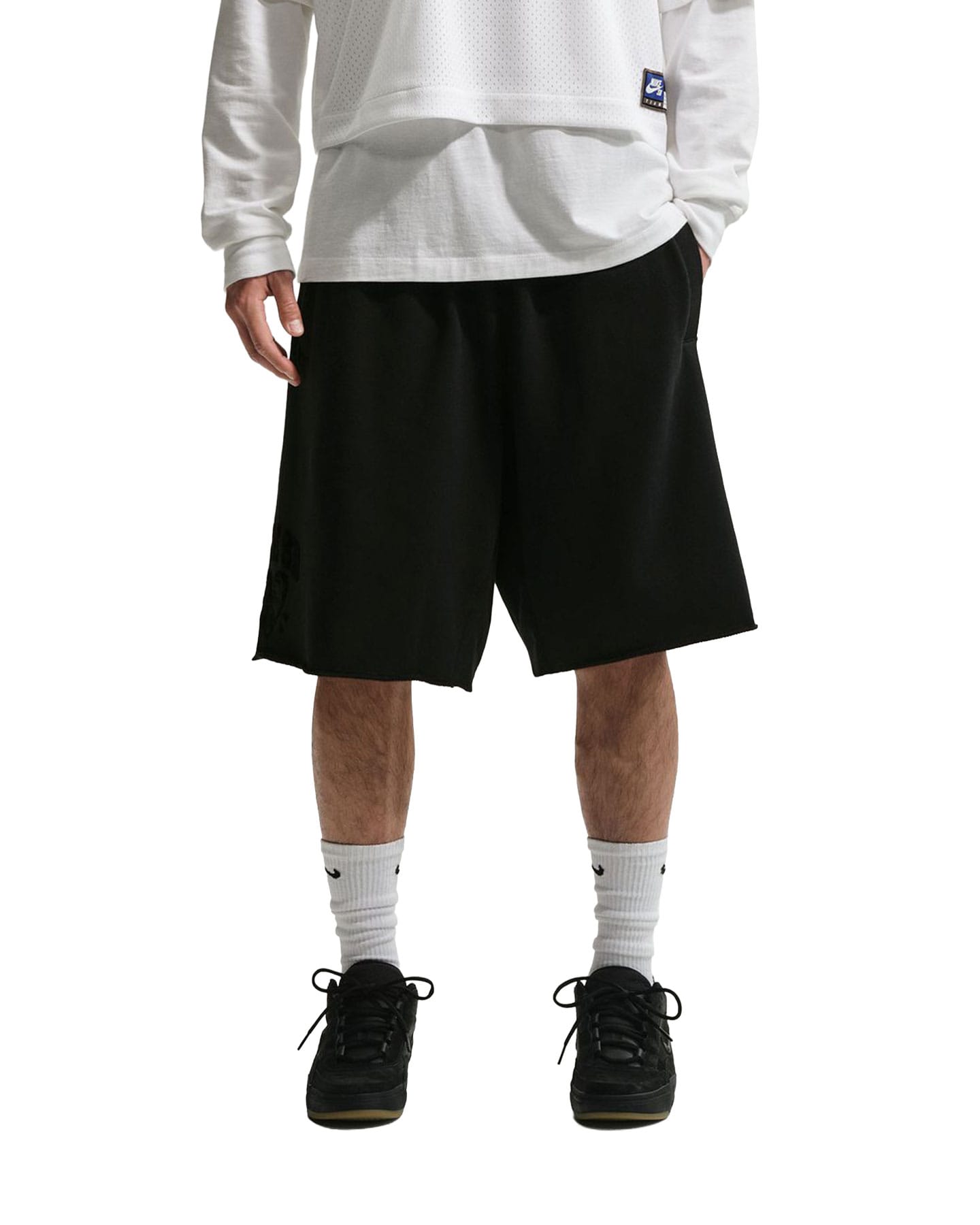Nike SB Graphic Fleece Skate Shorts - Black - -