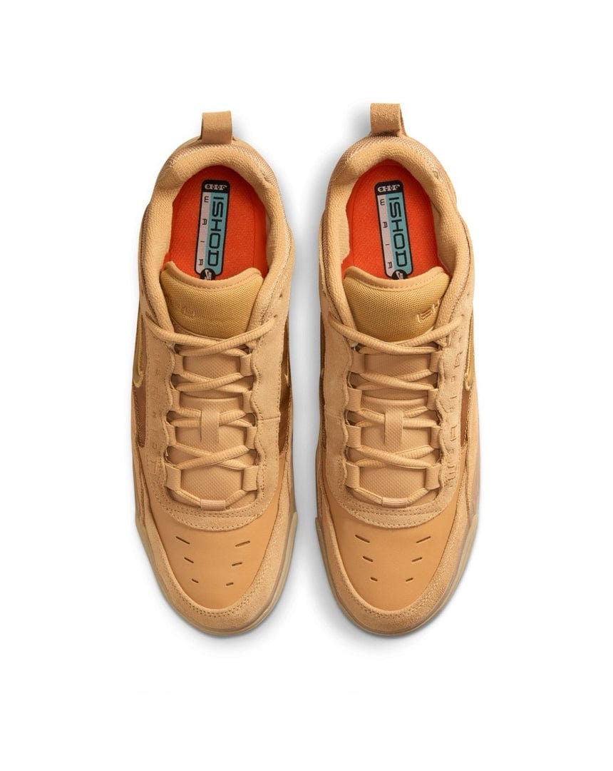 Nike SB Ishod Air Max - Flax / Wheat - Flax - Safety Orange - -