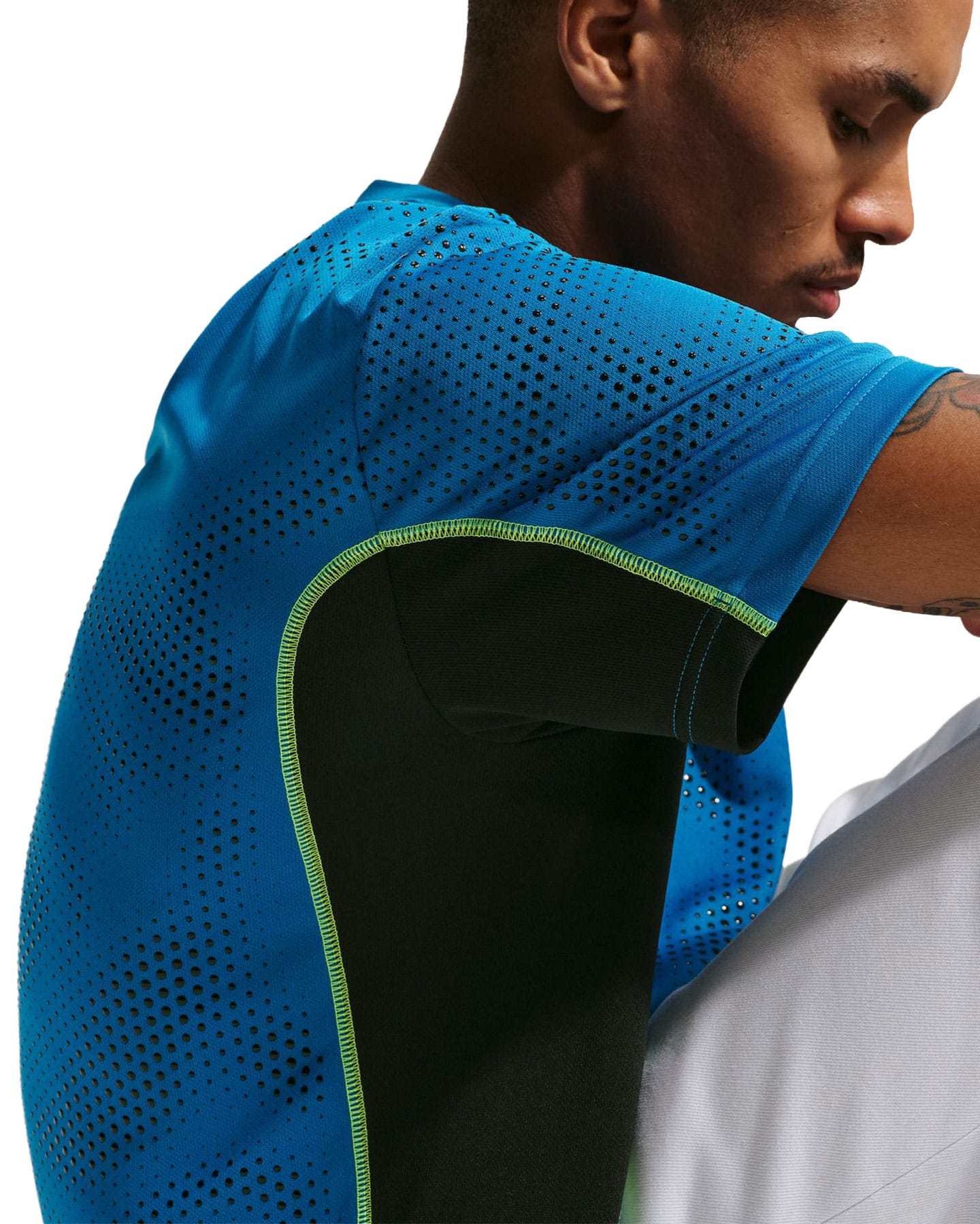 Nike SB Ishod Jersey Top - Brilliant Blue / Black - -