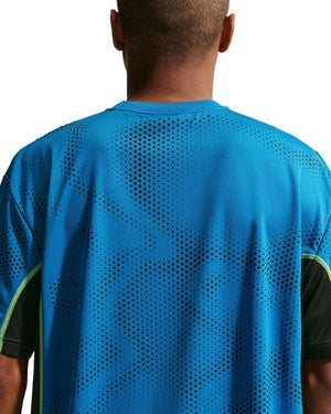 Nike SB Ishod Jersey Top - Brilliant Blue / Black - -