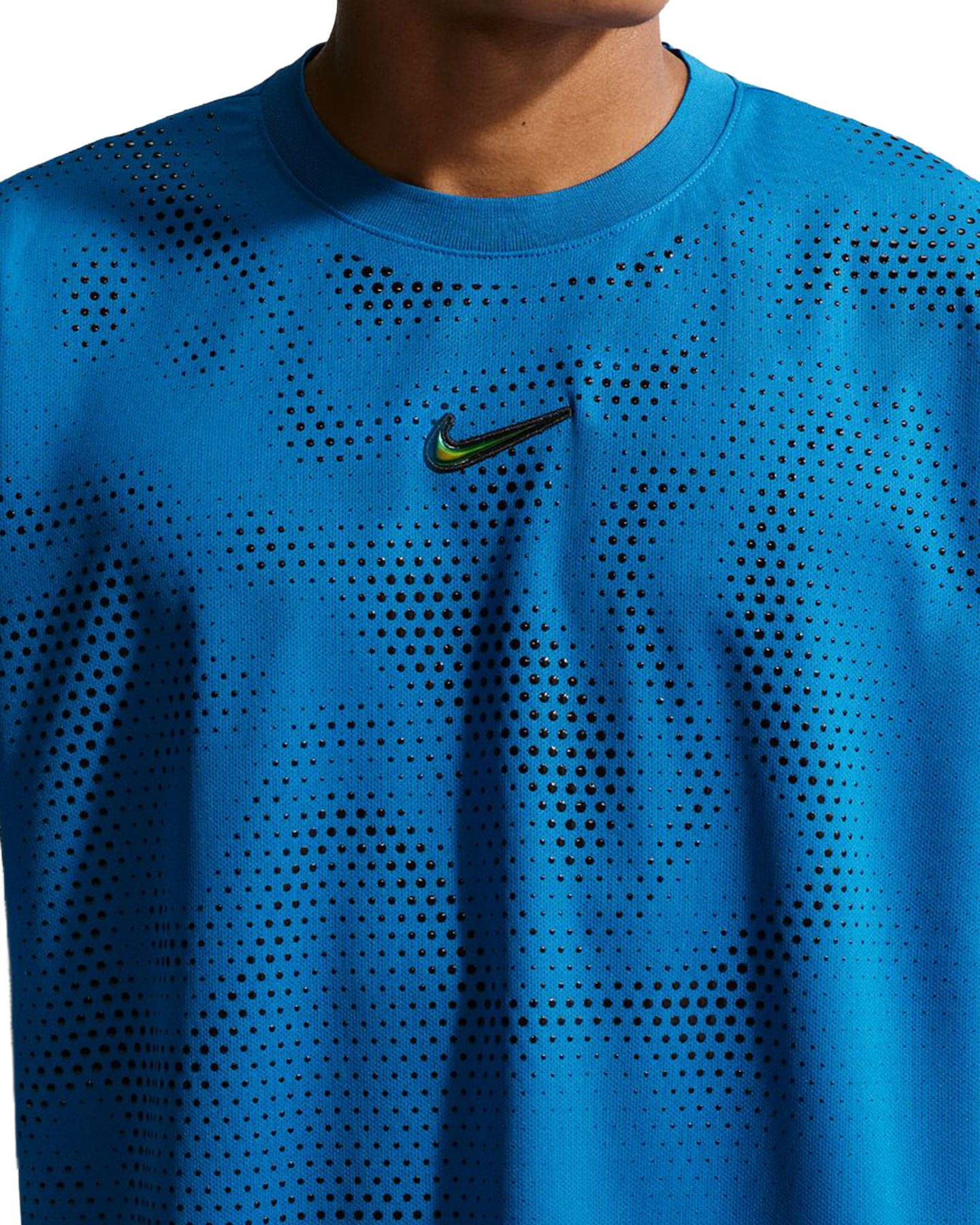 Nike SB Ishod Jersey Top - Brilliant Blue / Black - -