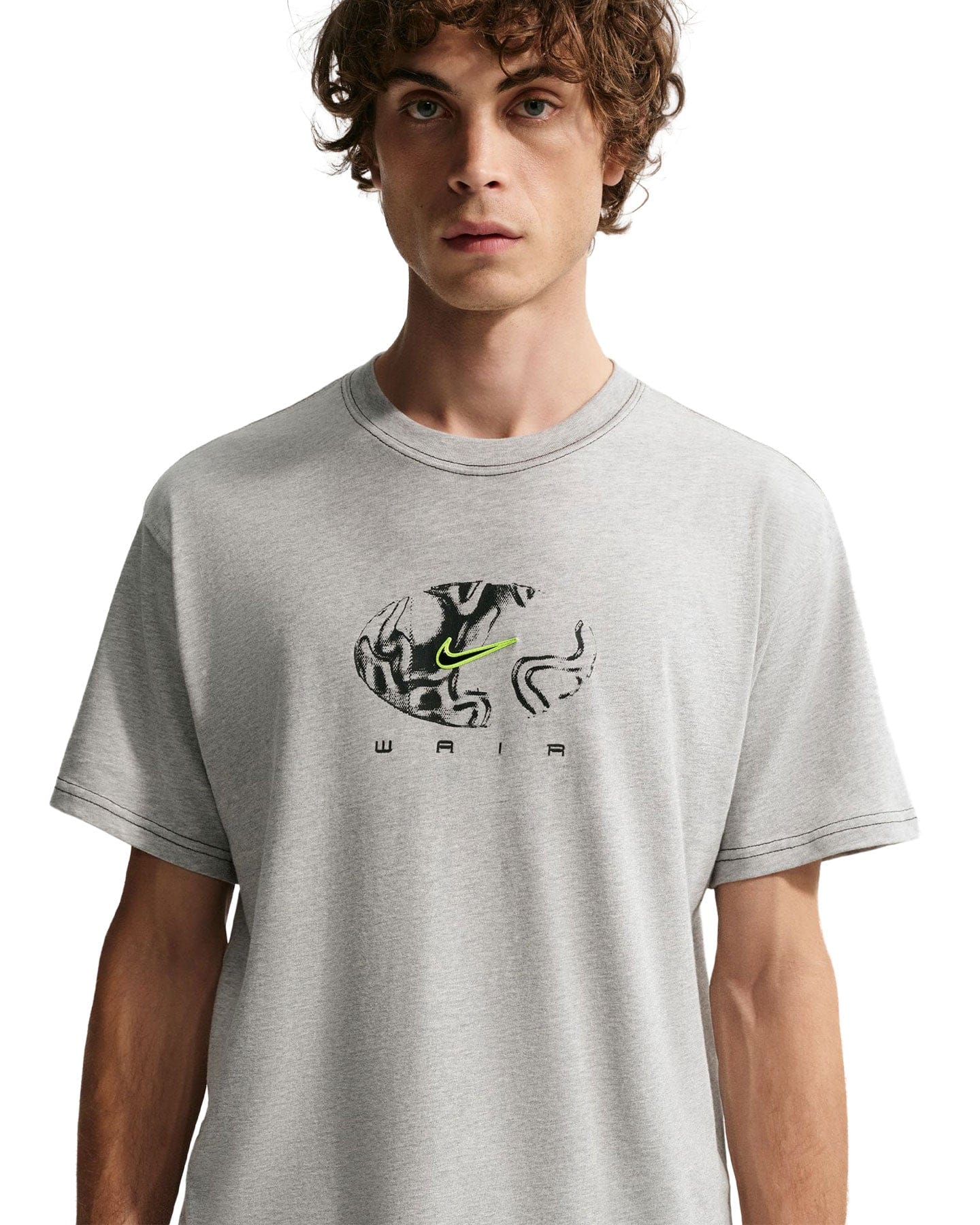 Nike SB Ishod Wair Skate Tee - Grey Heather - -