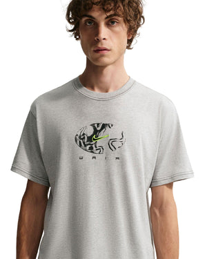 Nike SB Ishod Wair Skate Tee - Grey Heather - -