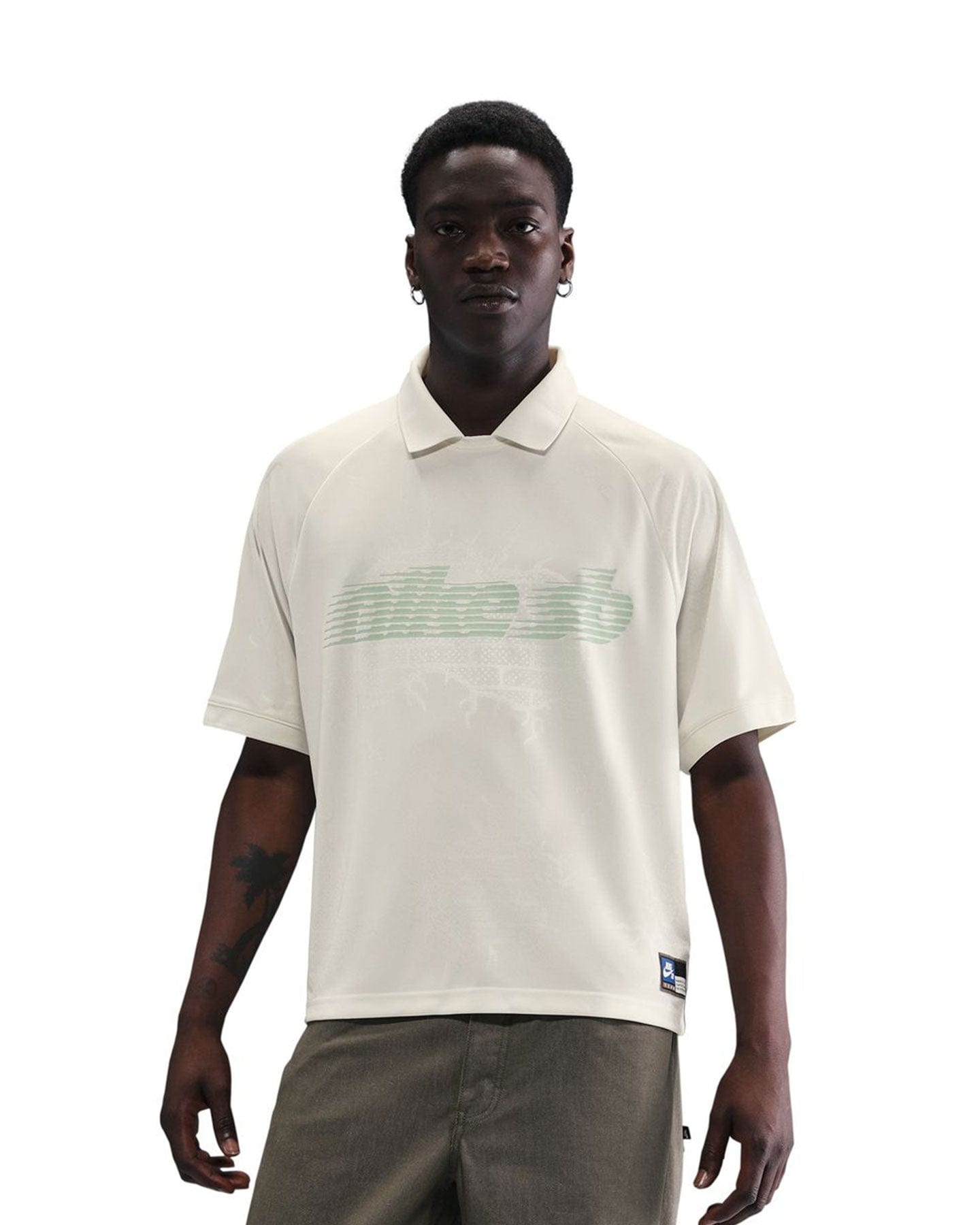 Nike SB Jacquard Skate Jersey - Sail - HV4457 133 - 198482107932