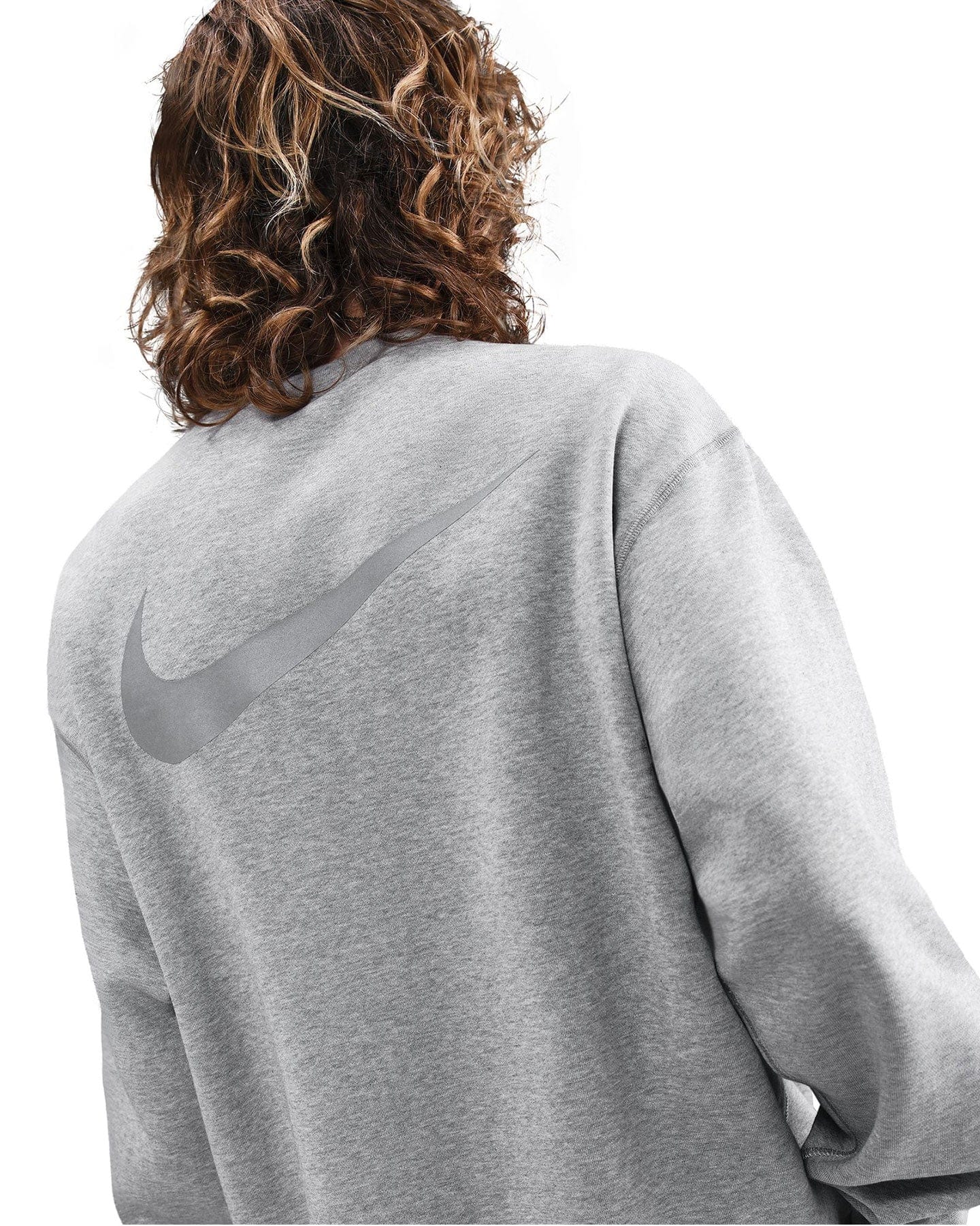 Nike SB Koston Fleece Crewneck - Dark Heather Grey - -