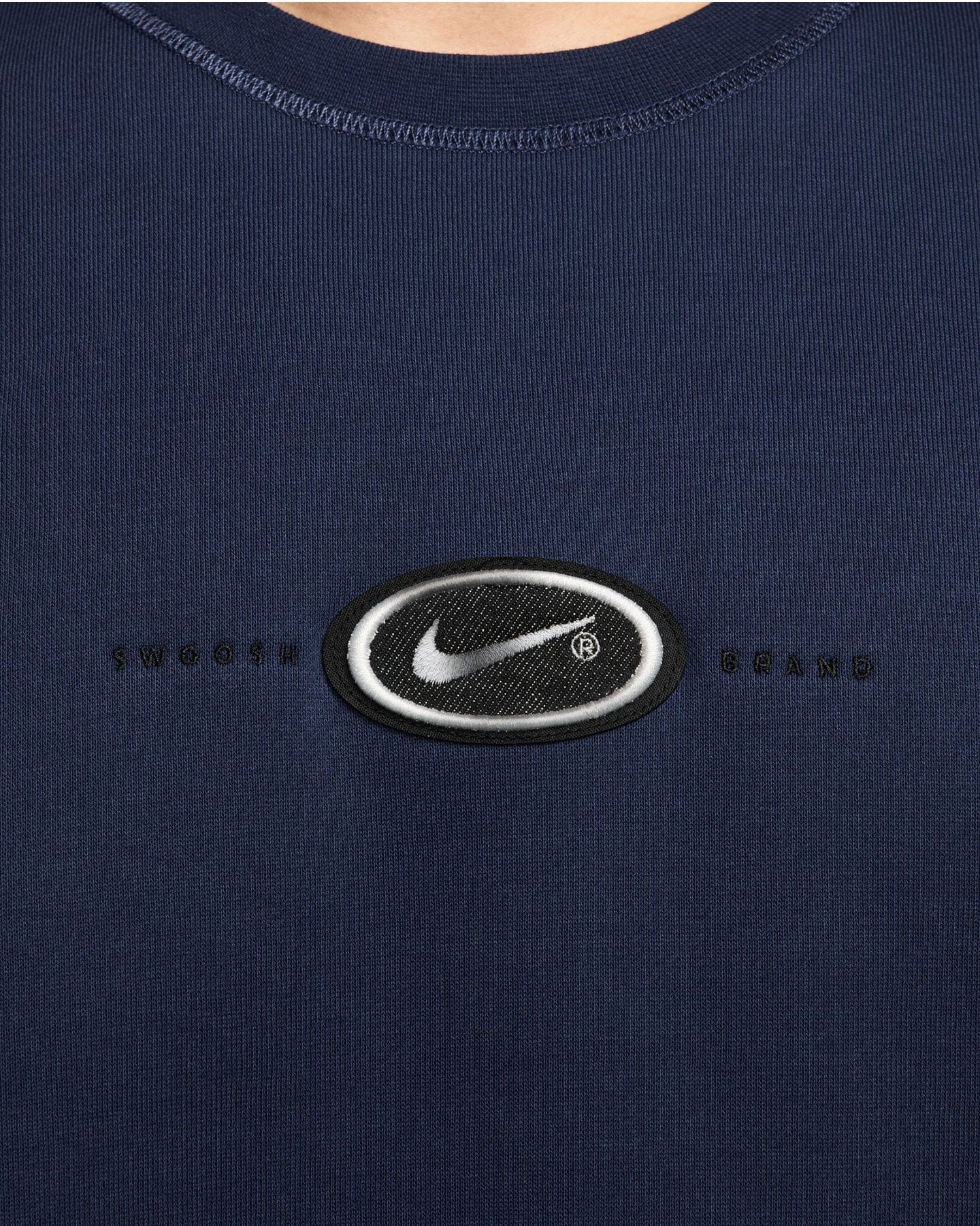 Nike SB Koston Fleece Crewneck - Midnight Navy - -