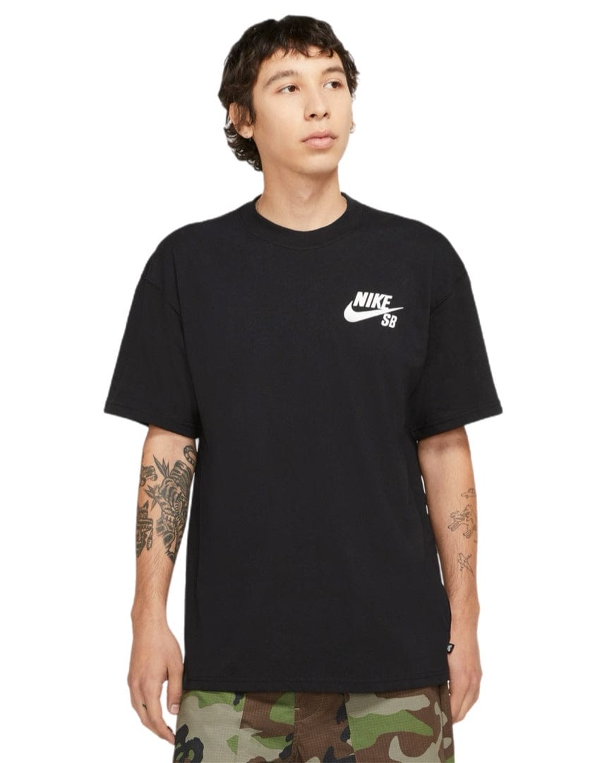 Nike SB Logo Tee - Black - DC7817 010 - 194955692660