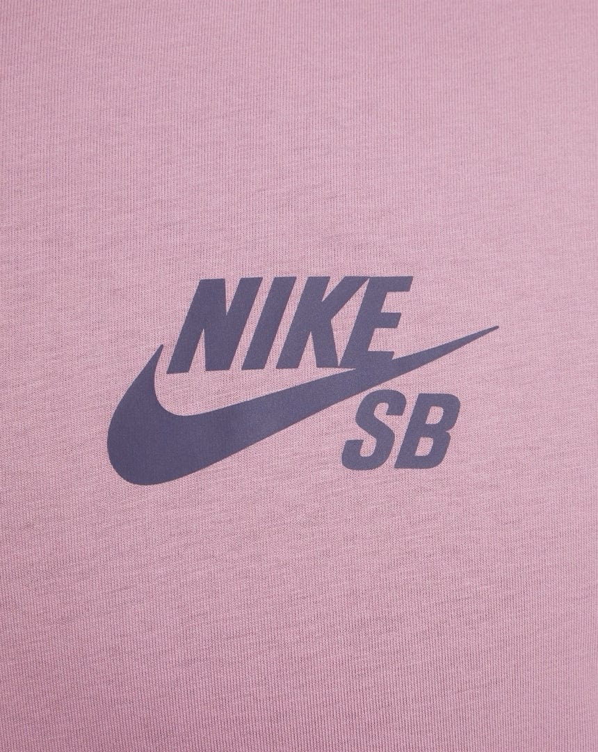 Nike SB Logo Tee - Plum Dust - -