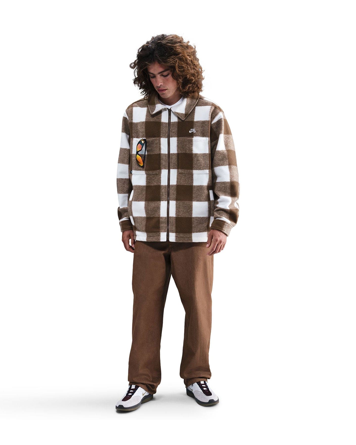 Nike SB Loose Denim Pants - Mosswood Brown - -