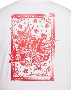 Nike SB M90 Dragon Tee - White / University Red - -
