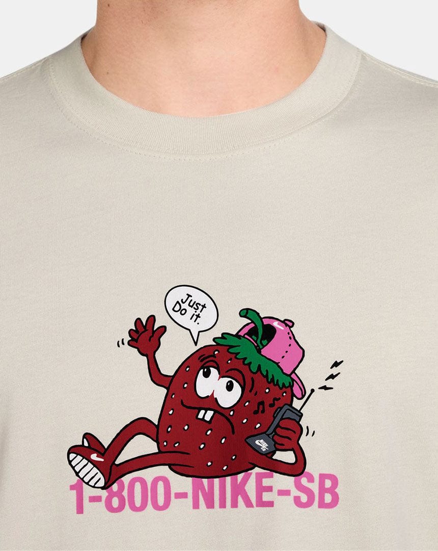 Nike SB M90 Flip Phone Tee - Light Bone - -