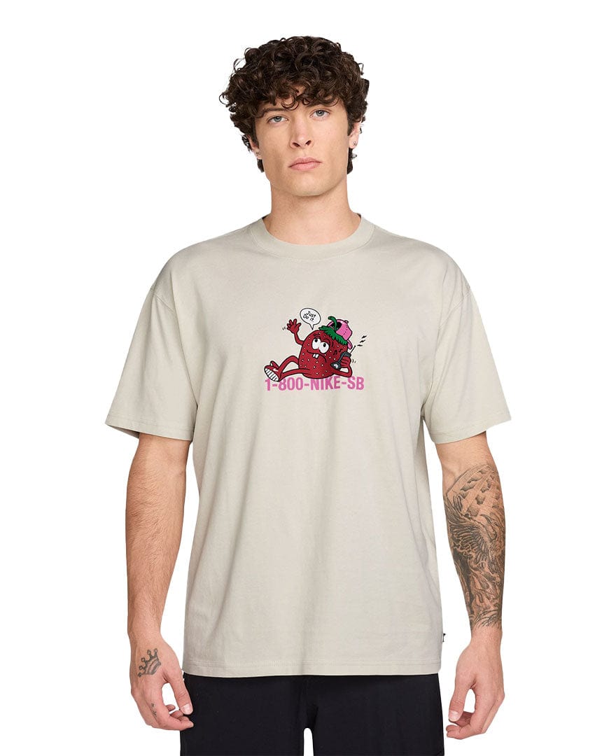 Nike SB M90 Flip Phone Tee - Light Bone - -
