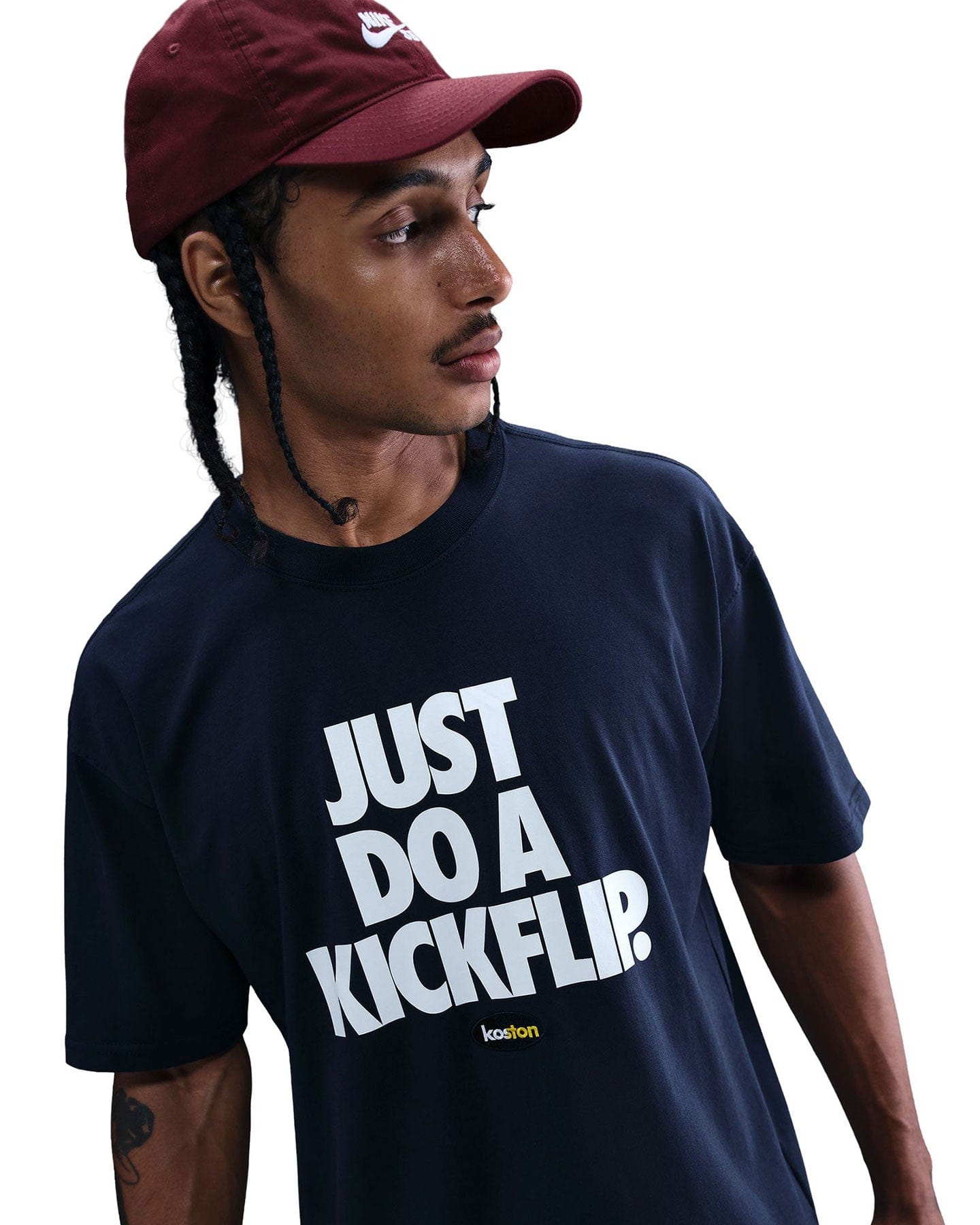 Nike SB M90 Koston Tee - Midnight Navy - -