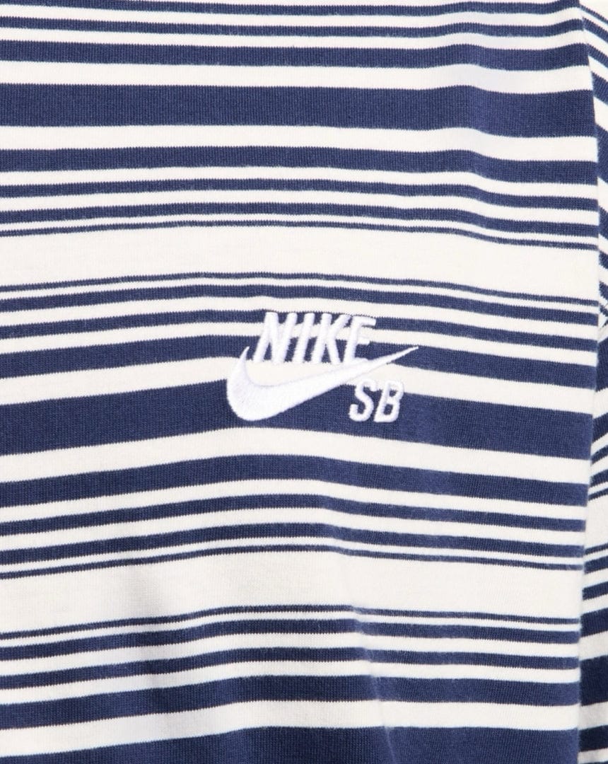 Nike SB Max90 Striped Tee - Midnight Navy - -