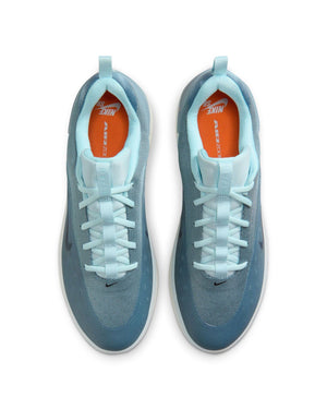 Nike SB Nyjah 4 - Glacier Blue / Black - Smokey Blue - -