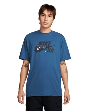 Nike SB Panther Tee - Court Blue - FV3496 476 - 196977744112