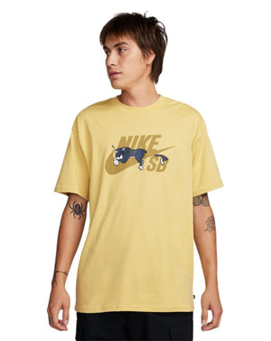 Nike SB Panther Tee - Saturn Gold - FV3496 700 - 196977767654