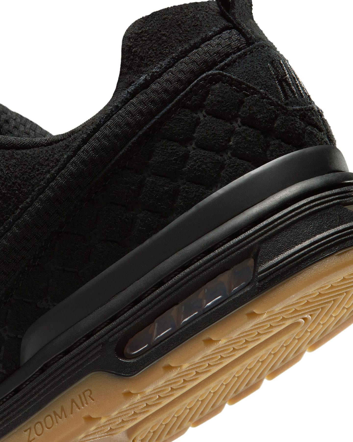 Nike SB Paul Rodriguez Zoom Air Low - Black / Black - Black -Gum Light Brown - -