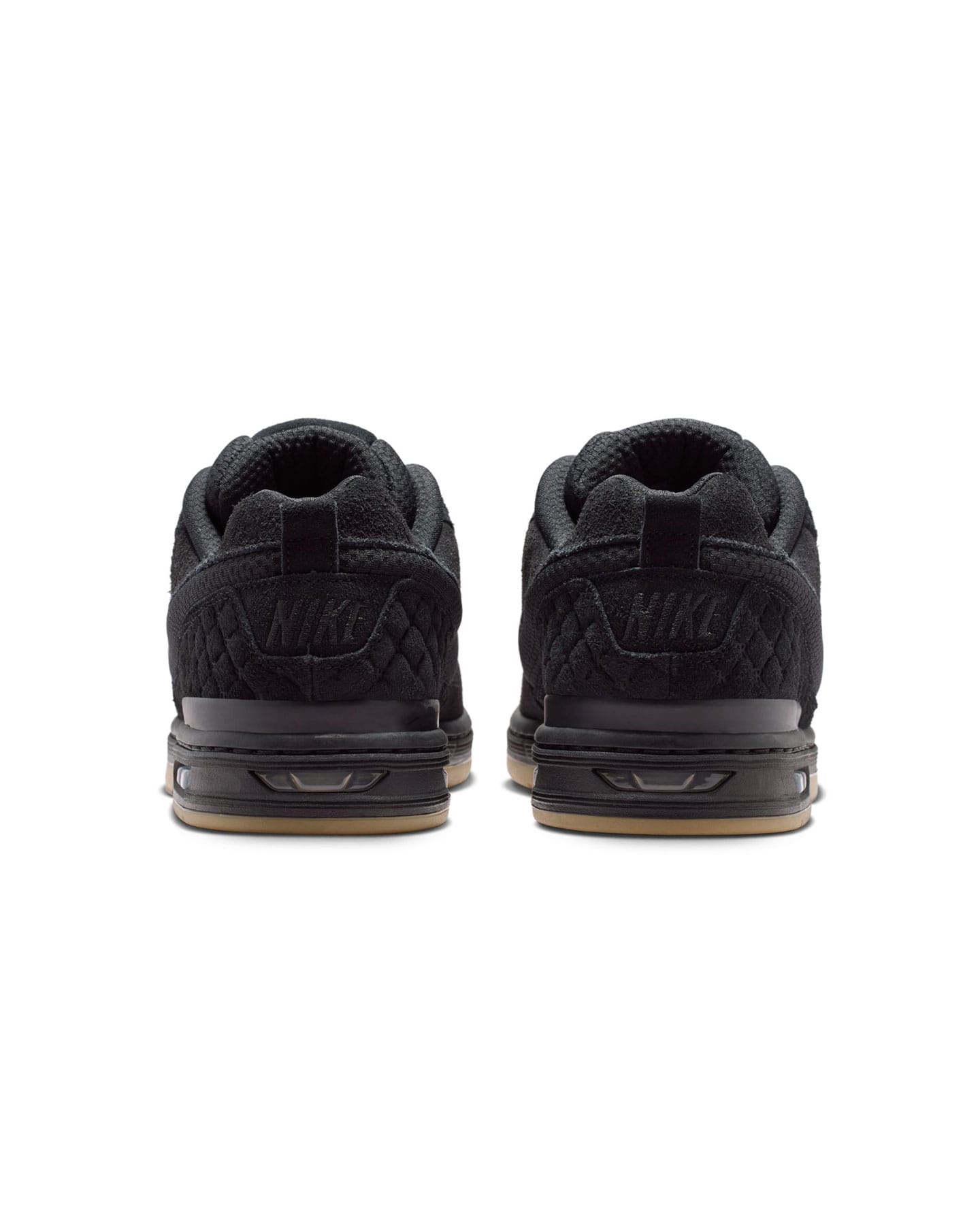 Nike SB Paul Rodriguez Zoom Air Low - Black / Black - Black -Gum Light Brown - -