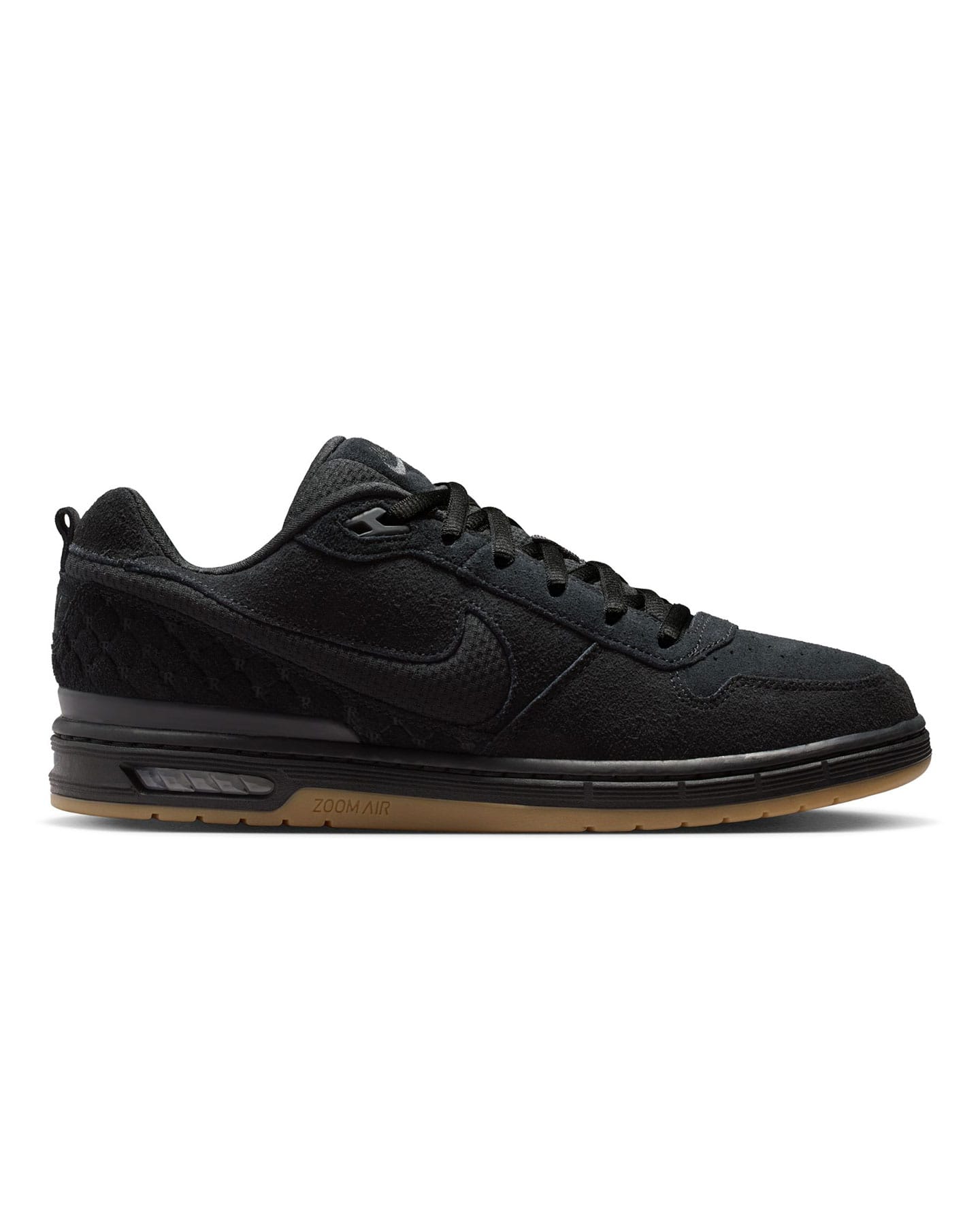 Nike SB Paul Rodriguez Zoom Air Low - Black / Black - Black -Gum Light Brown - -