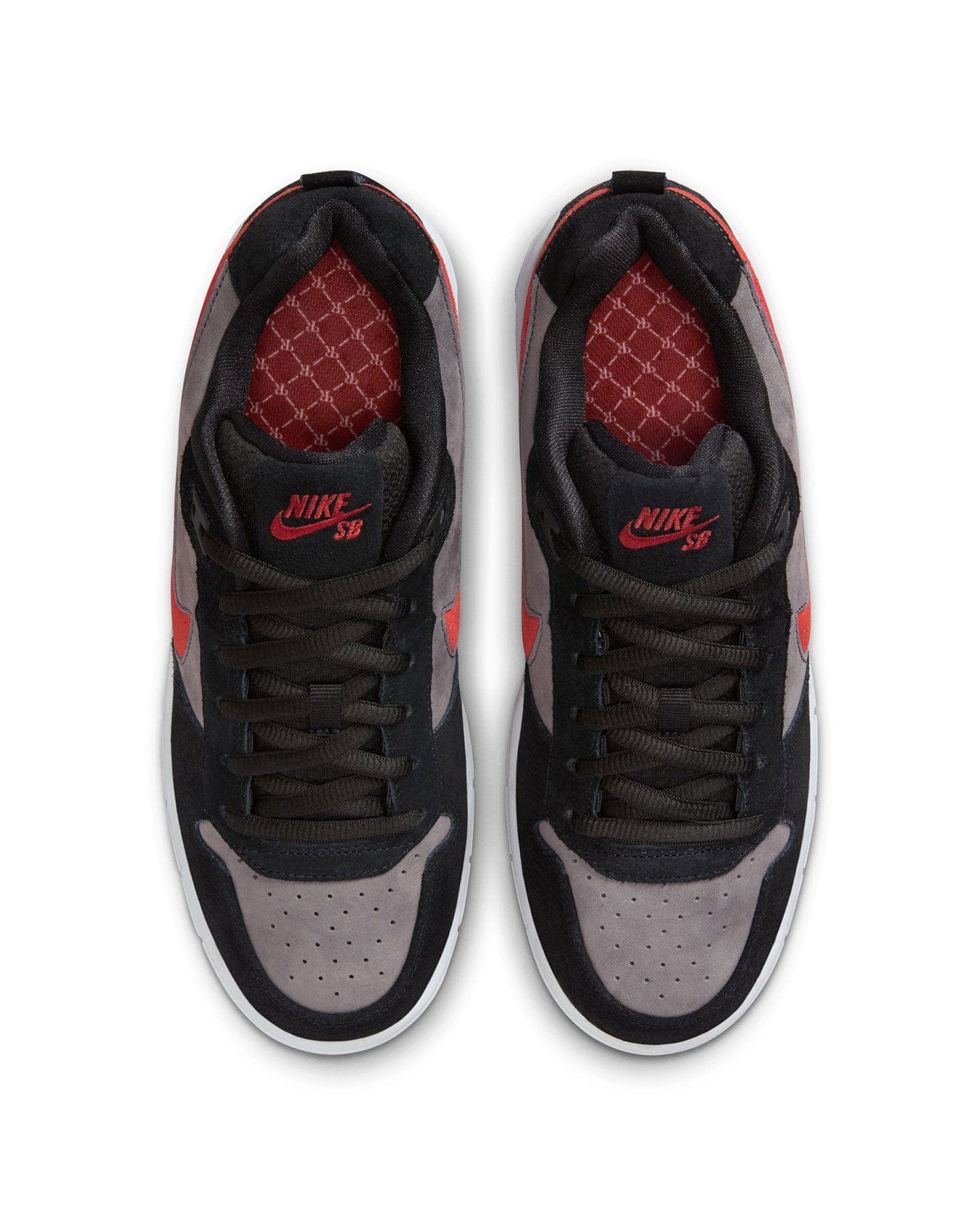 Nike SB Paul Rodriguez Zoom Air Low - Black / Varsity Red - Flint Grey - Black - -