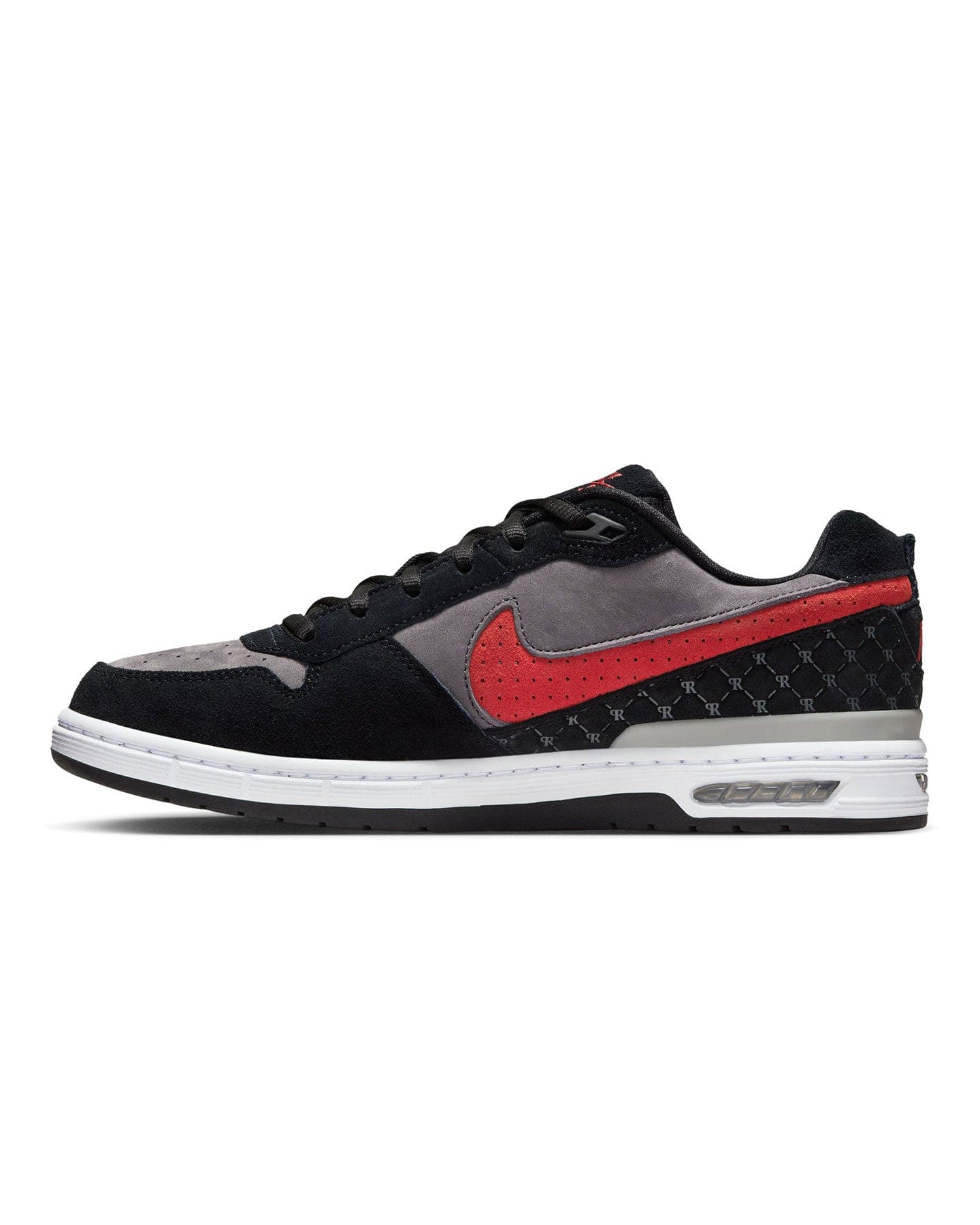 Nike SB Paul Rodriguez Zoom Air Low - Black / Varsity Red - Flint Grey - Black - -