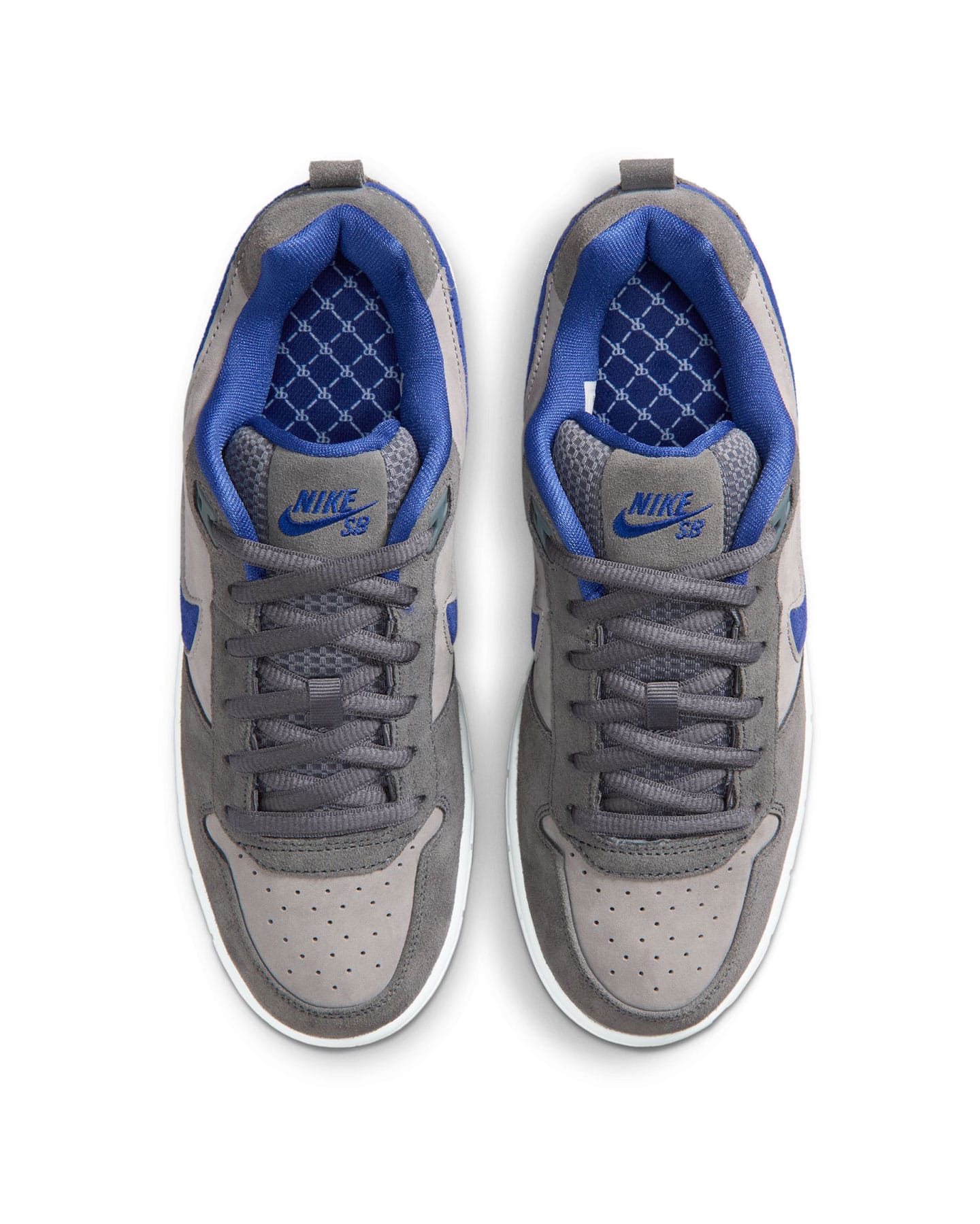 Nike SB Paul Rodriguez Zoom Air Low - Flint Grey / Deep Royal Blue - Flint Grey - -