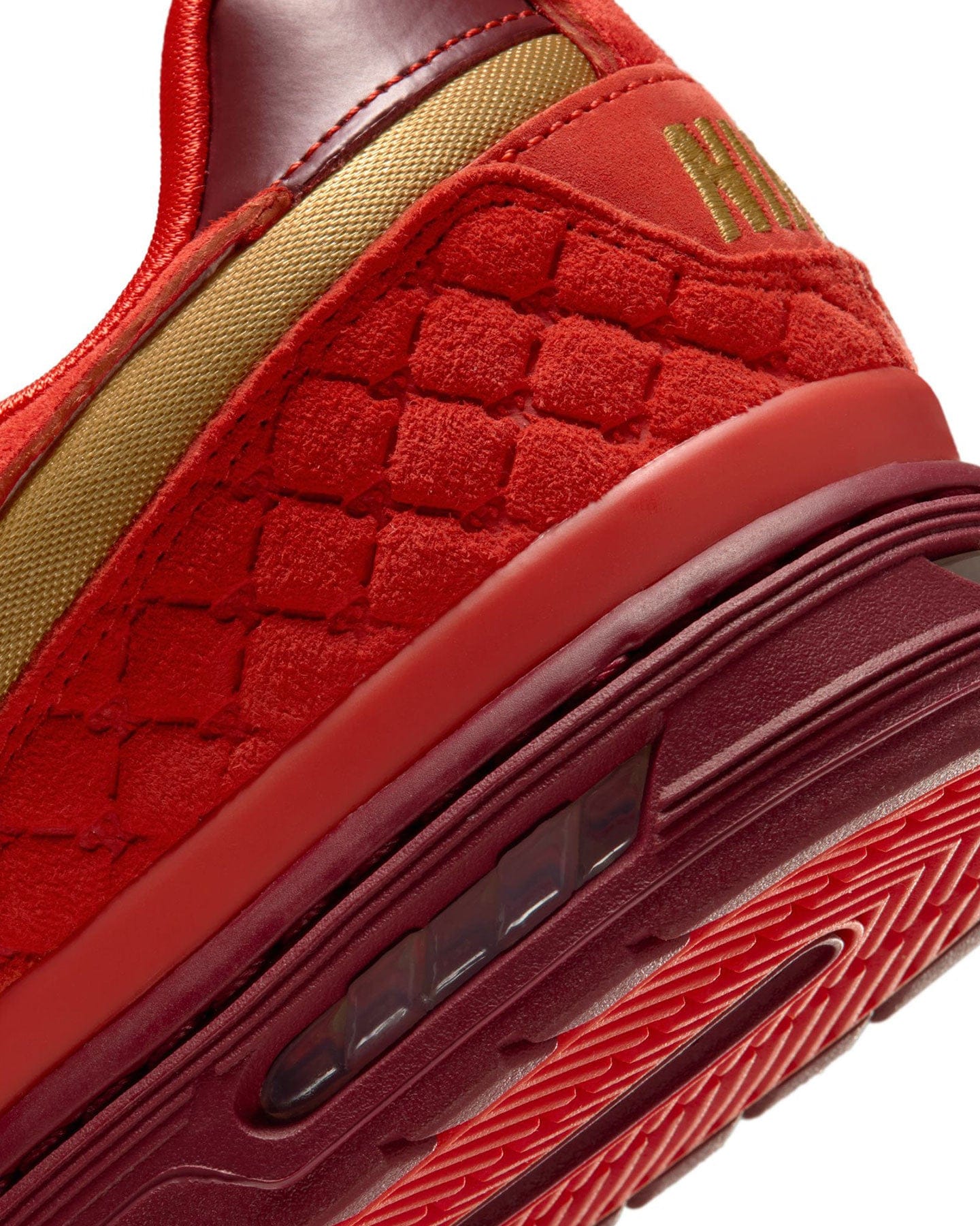 Nike SB Paul Rodriguez Zoom Air Low - Habanero Red / Club Gold - Team Red - -