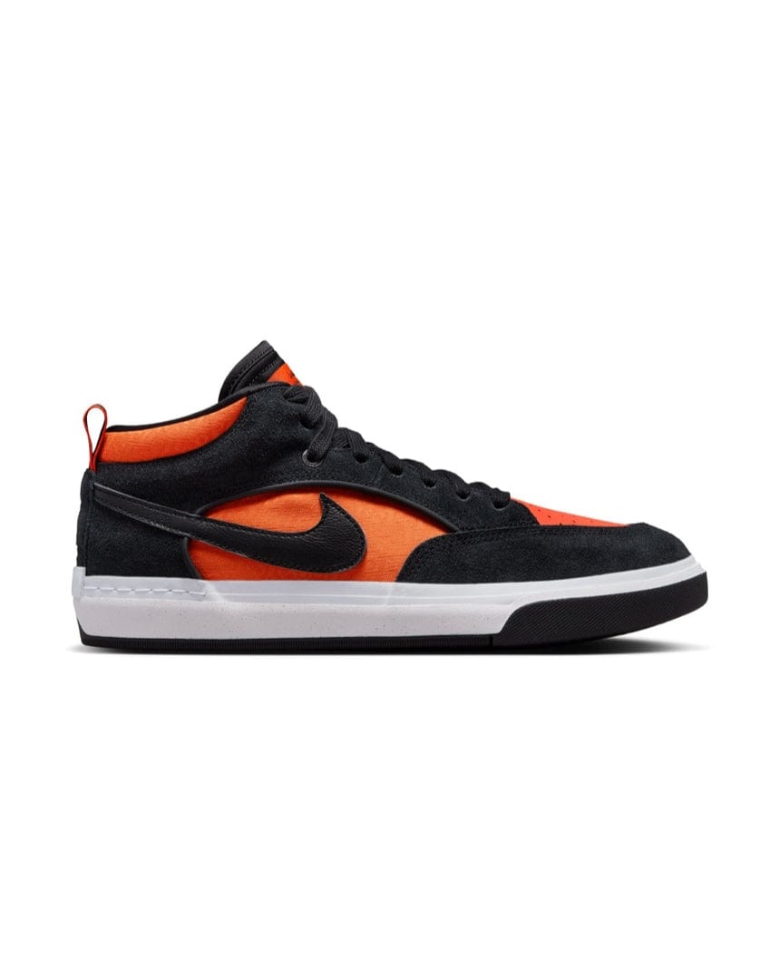Nike SB React Leo - Black / Orange - DX4361 002 - 196969684266