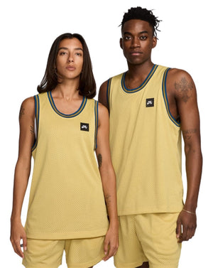 Nike SB Reversible Basketball Jersey - Saturn Gold / Bronzine - FN2597 700 - 197593195128