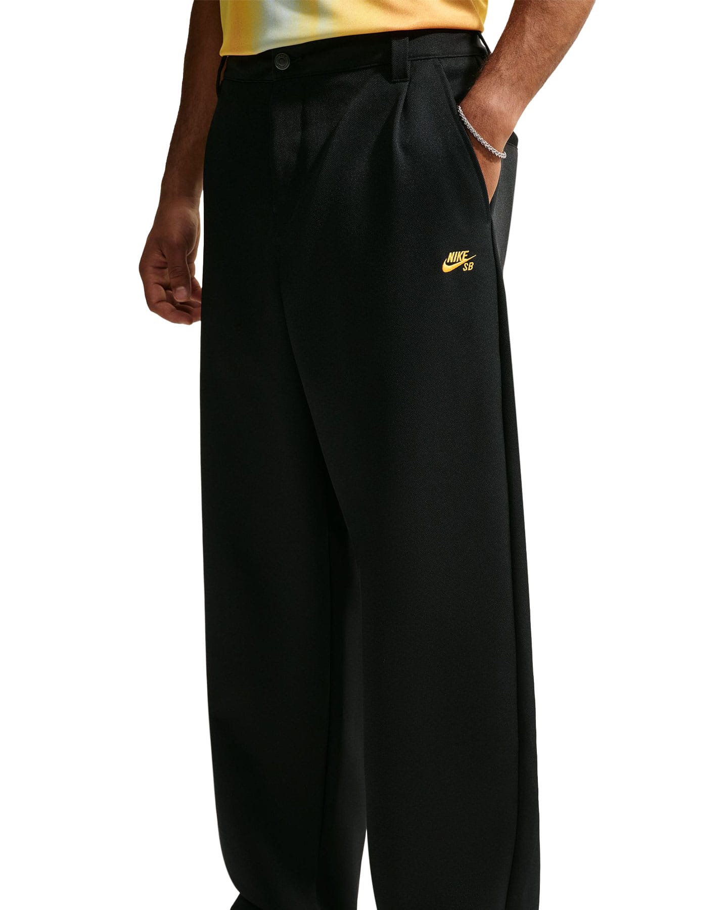 Nike SB Skate Slacks - Black / Laser Orange - -