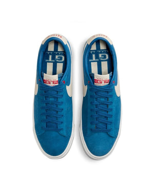 Nike SB Zoom Blazer Low Pro GT - Court Blue / Light Orewood - -