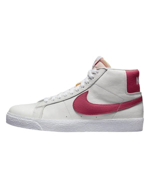 Nike SB Zoom Blazer Mid ISO - White / Sweet Beet / Blanc - -