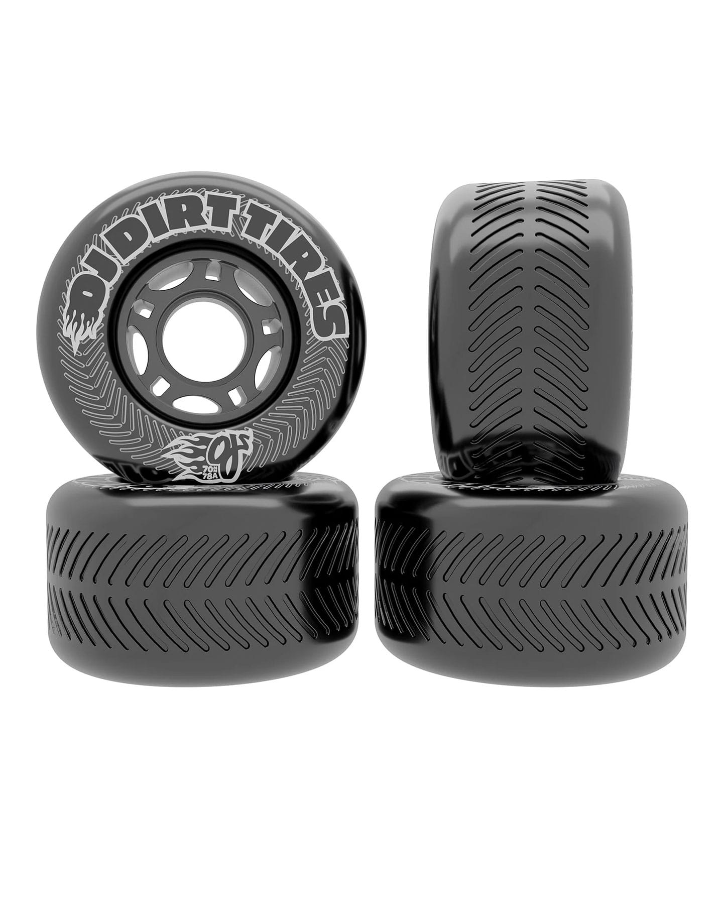 OJ Vandals Dirt Tires Thunder Juice - Black - 70mm - 22223514-167132 - 193172671328